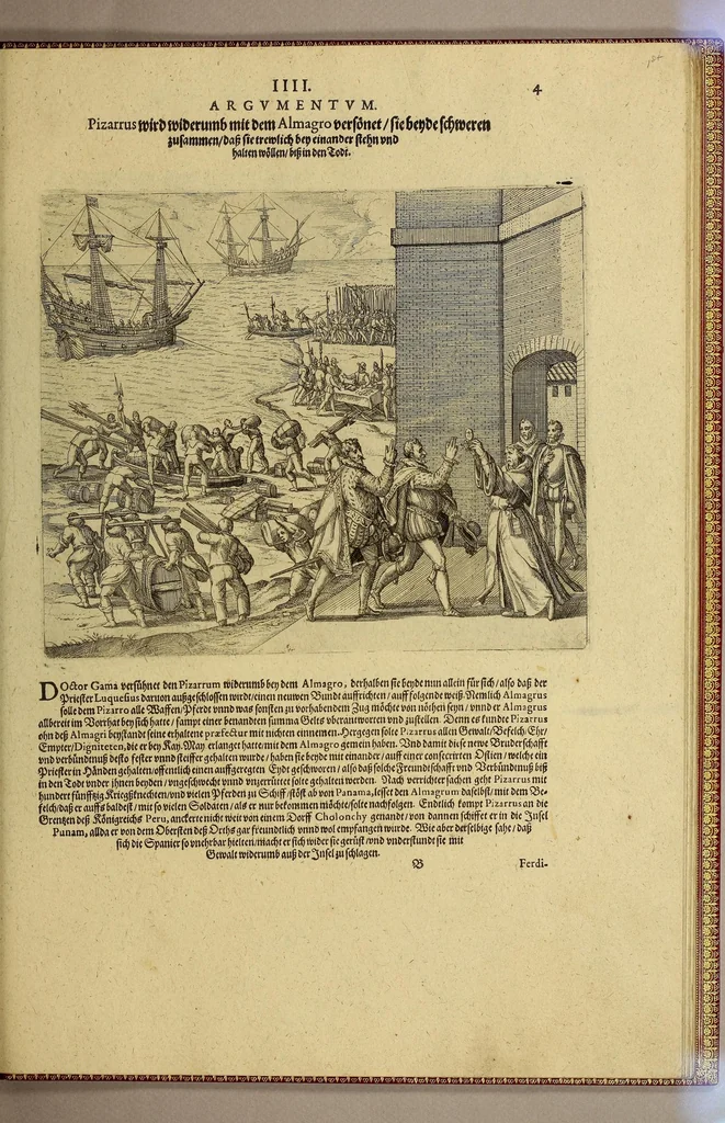 An illustration from Das sechste Theil der Neuwen Welt., 1596, leaf 151