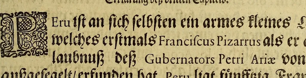 An illustration from Das sechste Theil der Neuwen Welt., 1596, leaf 37