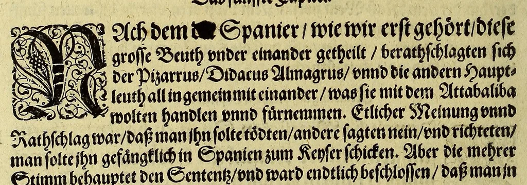 An illustration from Das sechste Theil der Neuwen Welt., 1596, leaf 42