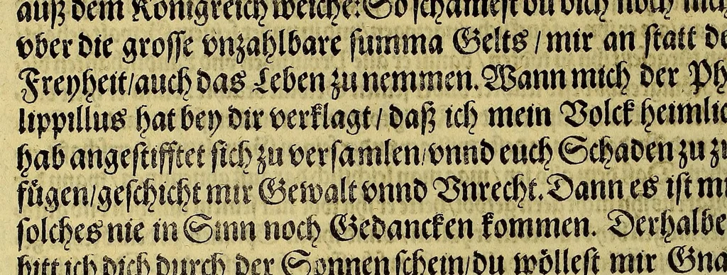 An illustration from Das sechste Theil der Neuwen Welt., 1596, leaf 44