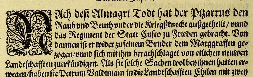 An illustration from Das sechste Theil der Neuwen Welt., 1596, leaf 62
