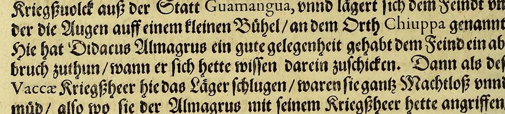An illustration from Das sechste Theil der Neuwen Welt., 1596, leaf 70