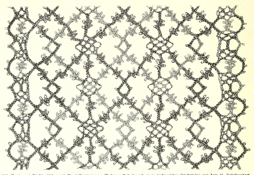 An illustration from Das Spitzenklöppeln, 1898, leaf 70