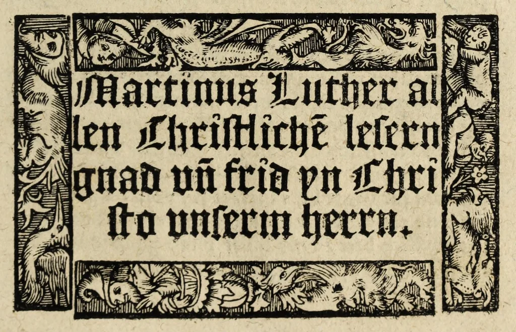 An illustration from Das Tauff Buchlin, 1523, leaf 21