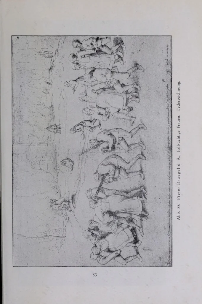 An illustration from Das Teuflische und Groteske in der Kunst, 1911, leaf 55