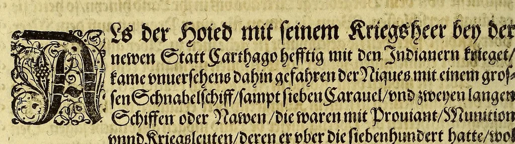 An illustration from Das vierdte Buch von der Neuwen Welt. : Oder neuwe und gründtliche Historien, von dem Nidergängischen Indien, so von Christophoro Columbo im Jar 1492. erstlich erfunden., 1613, leaf 116