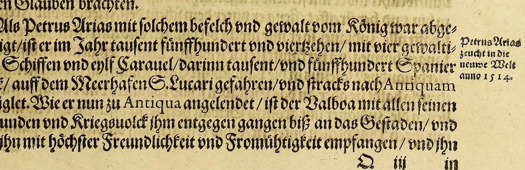 An illustration from Das vierdte Buch von der Neuwen Welt. : Oder neuwe und gründtliche Historien, von dem Nidergängischen Indien, so von Christophoro Columbo im Jar 1492. erstlich erfunden., 1613, leaf 133