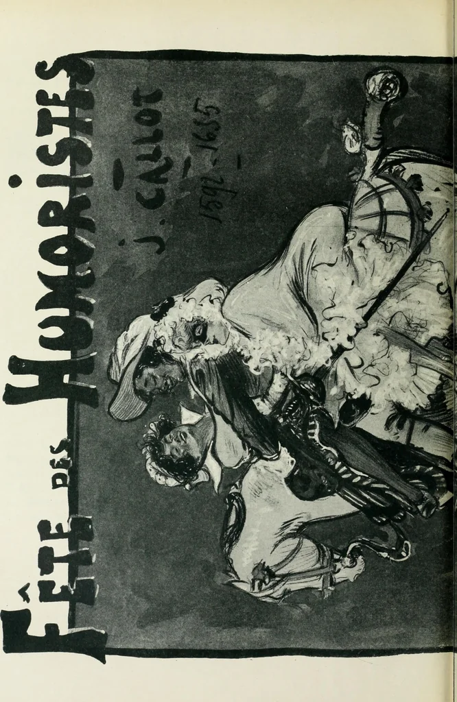 An illustration from Das Weib in der Karikatur Frankreichs : mit 448 Textillustrationen und 72 farbigen Kunstblättern nach seltenen und amüsanten französischen Karikaturen aus allen Zeitepochen, 1907, leaf 476