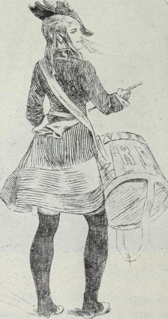 An illustration from Das Weib in der Karikatur Frankreichs : mit 448 Textillustrationen und 72 farbigen Kunstblättern nach seltenen und amüsanten französischen Karikaturen aus allen Zeitepochen, 1907, leaf 576