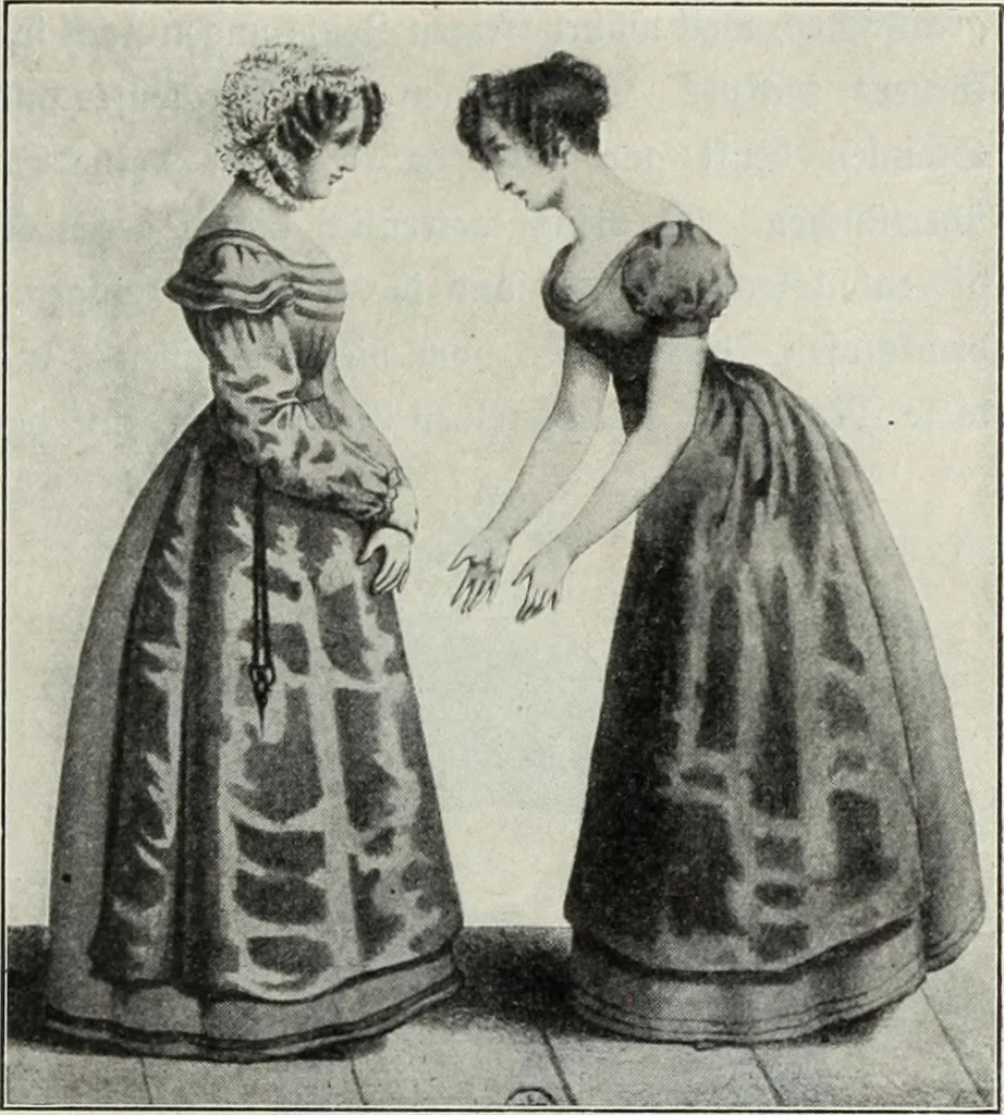 An illustration from Das Weib in der Karikatur Frankreichs : mit 448 Textillustrationen und 72 farbigen Kunstblättern nach seltenen und amüsanten französischen Karikaturen aus allen Zeitepochen, 1907, leaf 633
