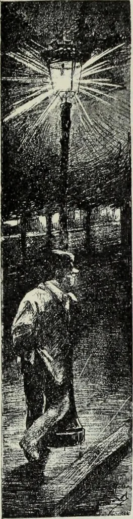 An illustration from Das Weib in der Karikatur Frankreichs : mit 448 Textillustrationen und 72 farbigen Kunstblättern nach seltenen und amüsanten französischen Karikaturen aus allen Zeitepochen, 1907, leaf 681