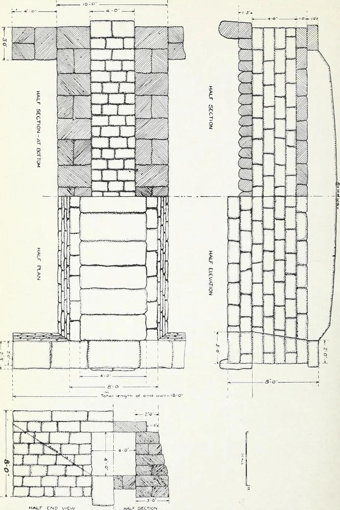 An illustration from Data for use in designing culverts and short-span bridges, 1913, leaf 22