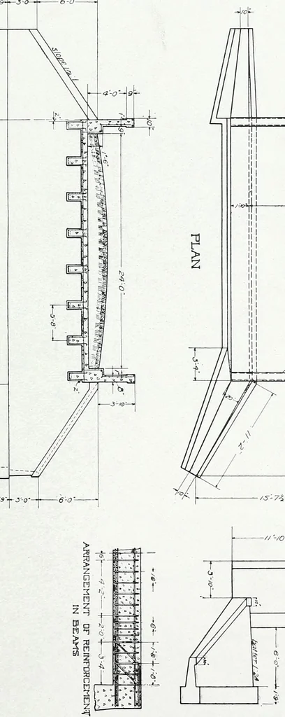 An illustration from Data for use in designing culverts and short-span bridges, 1913, leaf 31