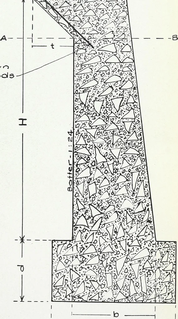 An illustration from Data for use in designing culverts and short-span bridges, 1913, leaf 47