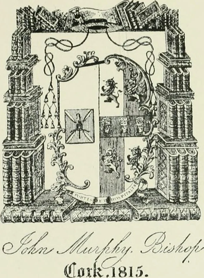 An illustration from Dated book-plates (Ex libris) with a treatise on their origin and development, 1895, leaf 161