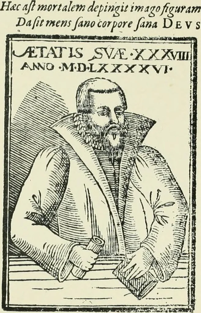 An illustration from Dated book-plates (Ex libris) with a treatise on their origin and development, 1895, leaf 31