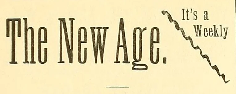 An illustration from The Dauchy Co.'s newspaper catalogue : a list of the newspapers and periodicals published in the United States and territories, and Canada, with date of establishment, frequency or day of issue, politics, denomination, nationality or special character, etc. .., 1897, leaf 699