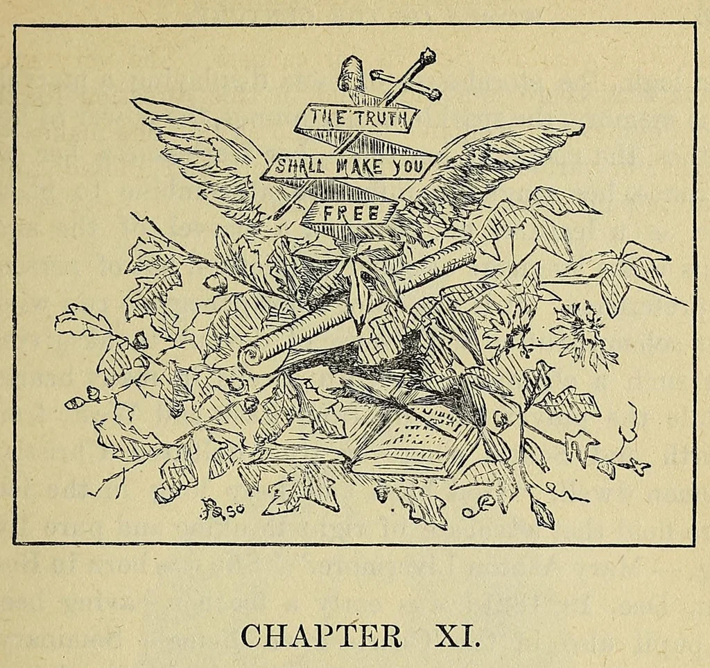 An illustration from Daughters of America; or, Women of the century, 1883, leaf 309