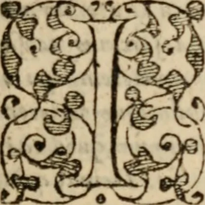 An illustration from D. Aurelii Augustini Hipponensis Episcopi, De Civitate Dei libri XXII veterum exemplarium collatione nunc demum castigagissimi facti, 1596, leaf 6