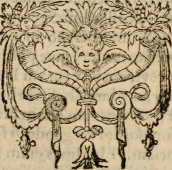 An illustration from D. Aurelii Augustini Hipponensis Episcopi, De Civitate Dei libri XXII veterum exemplarium collatione nunc demum castigagissimi facti, 1596, leaf 614