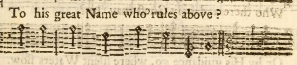 An illustration from The Psalms of David in English metre : translated from the original, and suited to all the tunes now sung in churches ; with the additions of several new, 1698, leaf 35