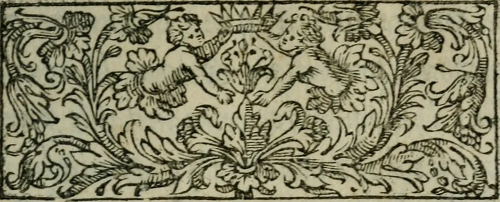 An illustration from David, poème héroïque, 1660, leaf 8