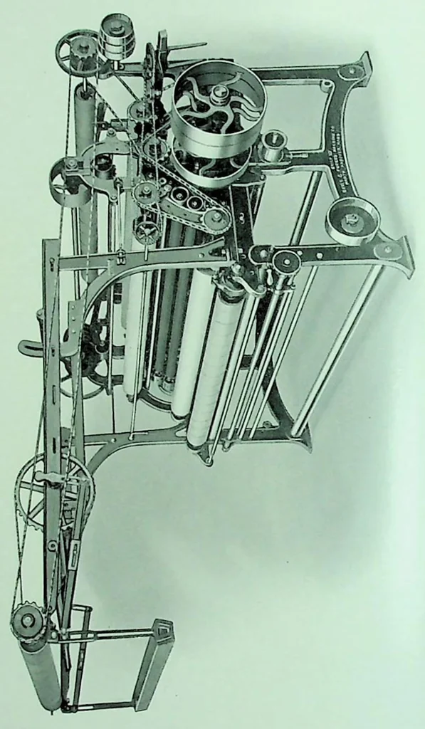 An illustration from Davis and Furber - Nappers Felters 1920, 1920, leaf 33
