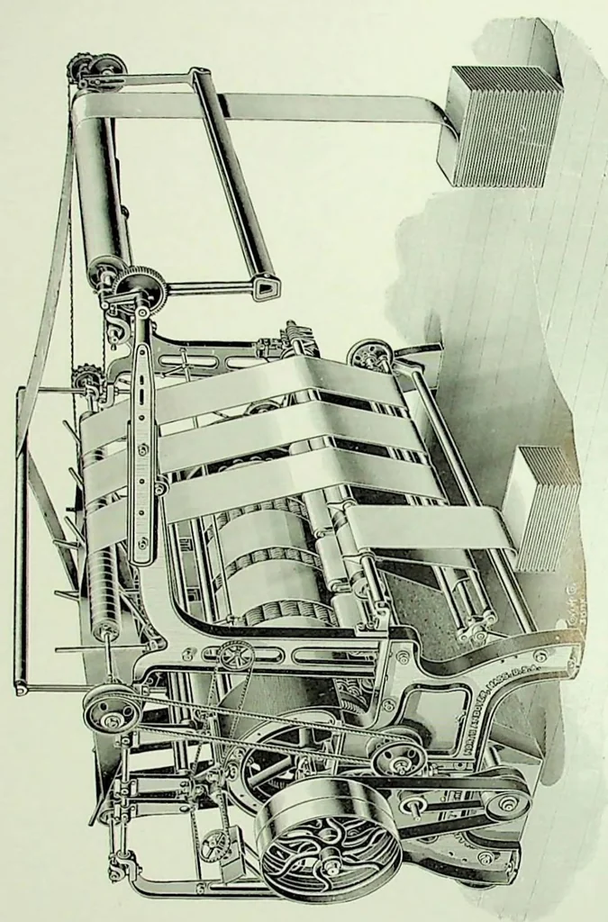An illustration from Davis and Furber - Nappers Felters 1920, 1920, leaf 37