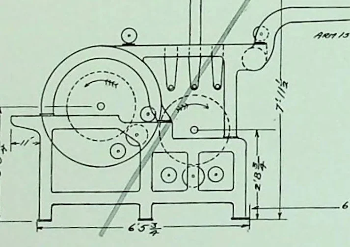 An illustration from Davis and Furber - Nappers Felters 1920, 1920, leaf 45