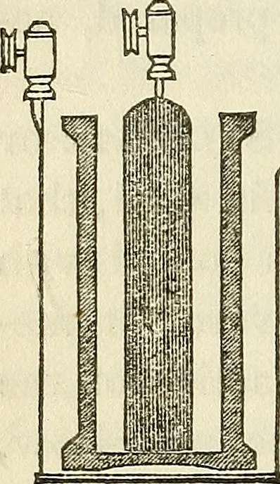 An illustration from Davis's manual of magnetism : including galvanism, magnetism, electro-magnetism, electro-dynamics, magneto-electricity, and thermo-electricity, 1854, leaf 41