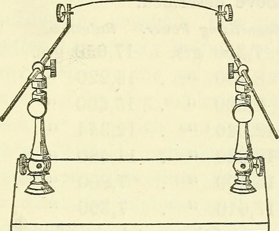 An illustration from Davis's manual of magnetism : including galvanism, magnetism, electro-magnetism, electro-dynamics, magneto-electricity, and thermo-electricity, 1854, leaf 54