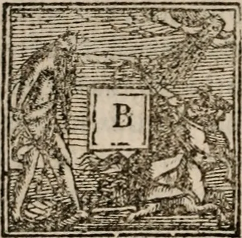 An illustration from Davngerovs positions and proceedings : published and practised within this Iland of Brytaine, vnder pretence of Reformation, and for the Presbiteriall discipline, 1593, leaf 177