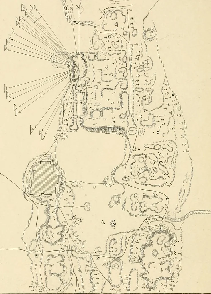 An illustration from The dawn of astronomy; a study of the temple-worship and mythology of the ancient Egyptians, 1894, leaf 100