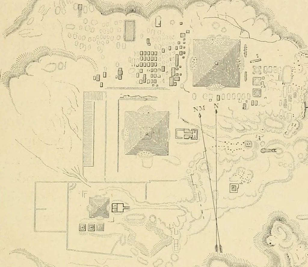 An illustration from The dawn of astronomy; a study of the temple-worship and mythology of the ancient Egyptians, 1894, leaf 101