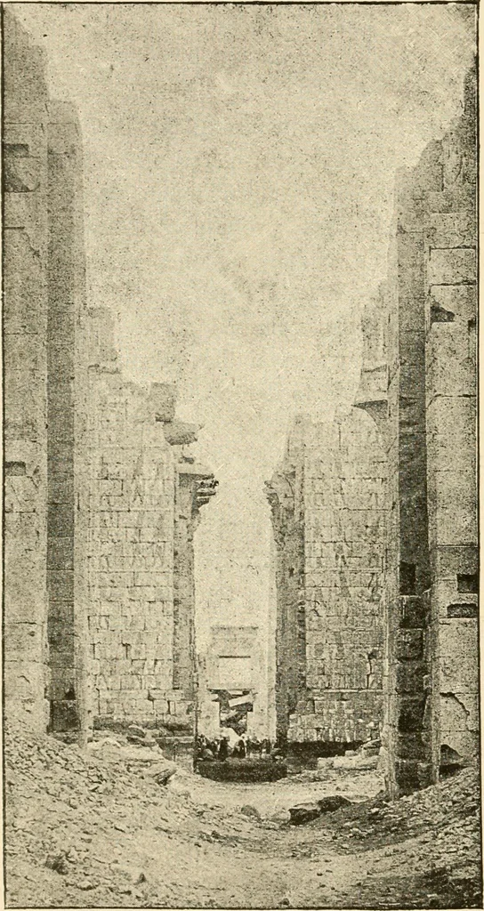 An illustration from The dawn of astronomy; a study of the temple-worship and mythology of the ancient Egyptians, 1894, leaf 120