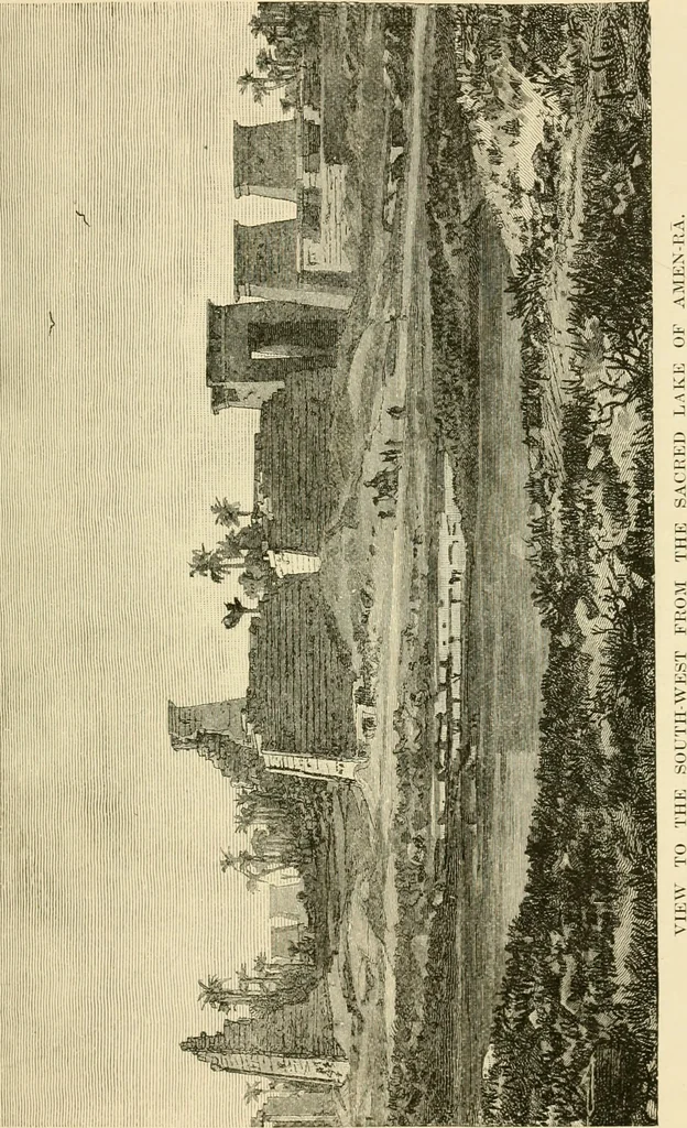 An illustration from The dawn of astronomy; a study of the temple-worship and mythology of the ancient Egyptians, 1894, leaf 123