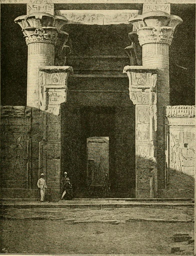 An illustration from The dawn of astronomy; a study of the temple-worship and mythology of the ancient Egyptians, 1894, leaf 127