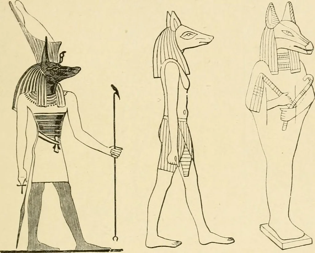An illustration from The dawn of astronomy; a study of the temple-worship and mythology of the ancient Egyptians, 1894, leaf 165
