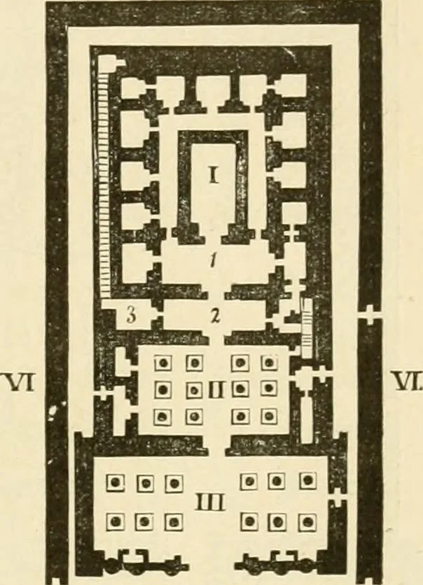 An illustration from The dawn of astronomy; a study of the temple-worship and mythology of the ancient Egyptians, 1894, leaf 175