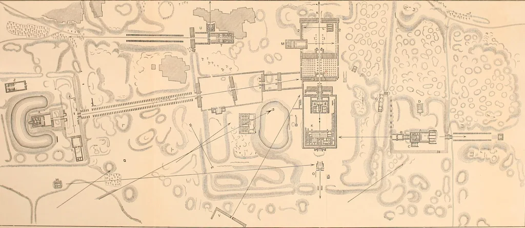An illustration from The dawn of astronomy; a study of the temple-worship and mythology of the ancient Egyptians, 1894, leaf 201