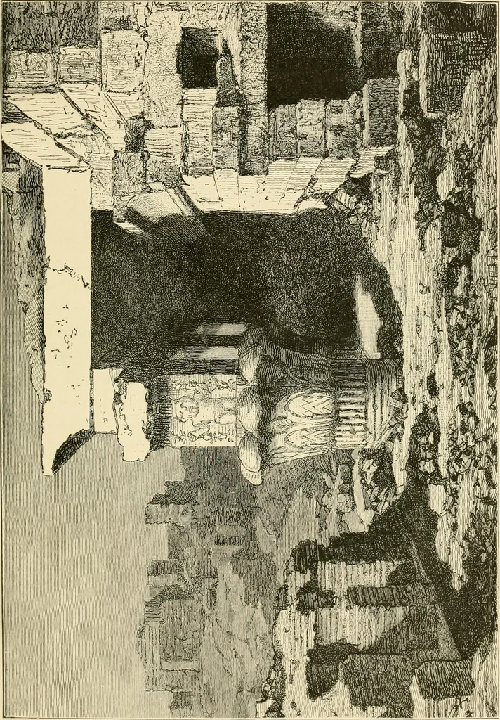 An illustration from The dawn of astronomy; a study of the temple-worship and mythology of the ancient Egyptians, 1894, leaf 215