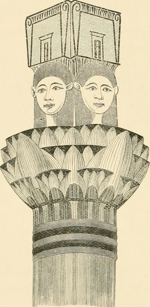 An illustration from The dawn of astronomy; a study of the temple-worship and mythology of the ancient Egyptians, 1894, leaf 236