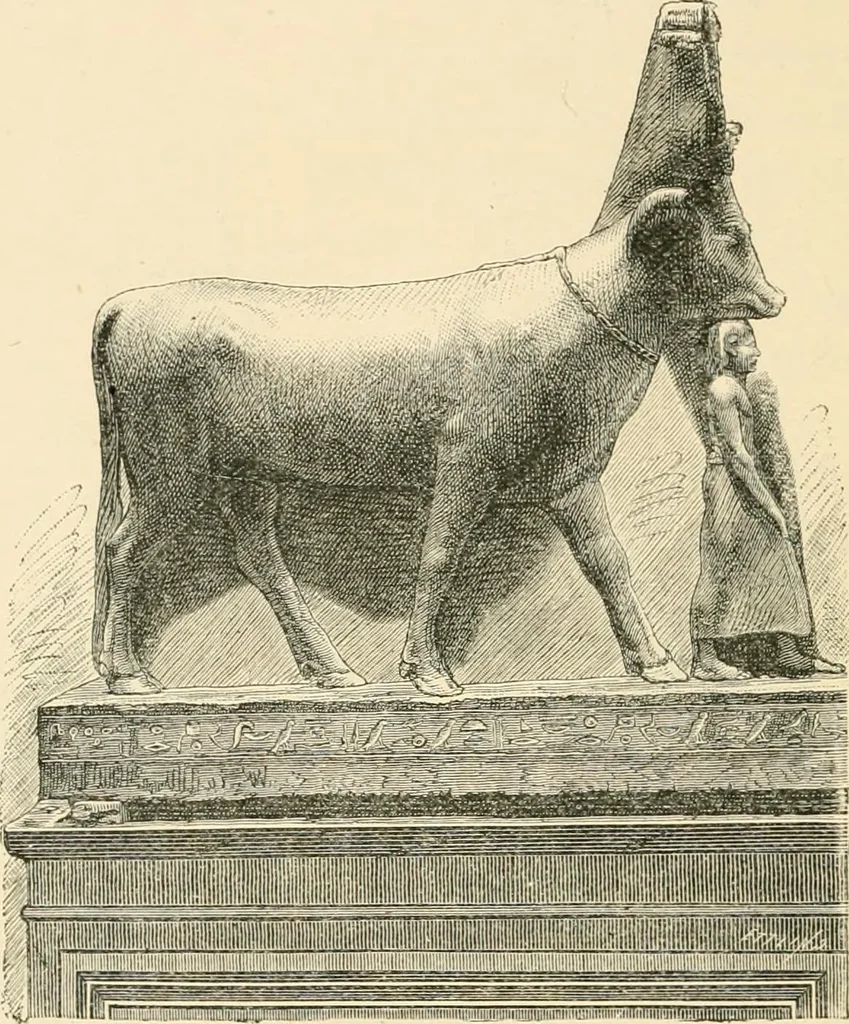 An illustration from The dawn of astronomy; a study of the temple-worship and mythology of the ancient Egyptians, 1894, leaf 238