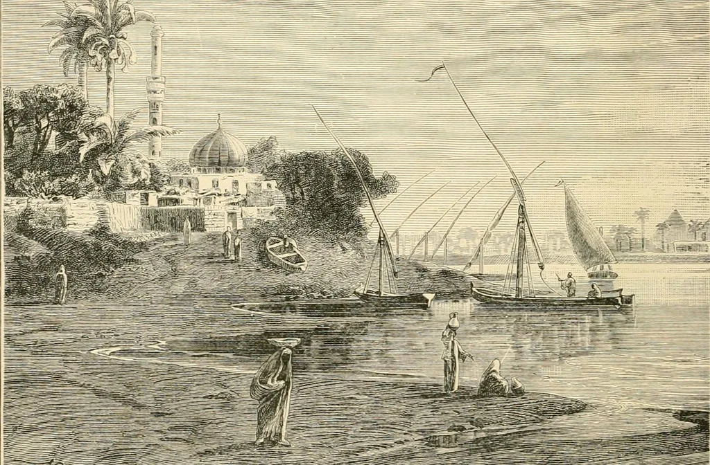 An illustration from The dawn of astronomy; a study of the temple-worship and mythology of the ancient Egyptians, 1894, leaf 256
