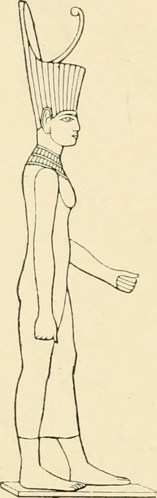 An illustration from The dawn of astronomy; a study of the temple-worship and mythology of the ancient Egyptians, 1894, leaf 310