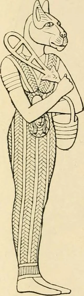 An illustration from The dawn of astronomy; a study of the temple-worship and mythology of the ancient Egyptians, 1894, leaf 310