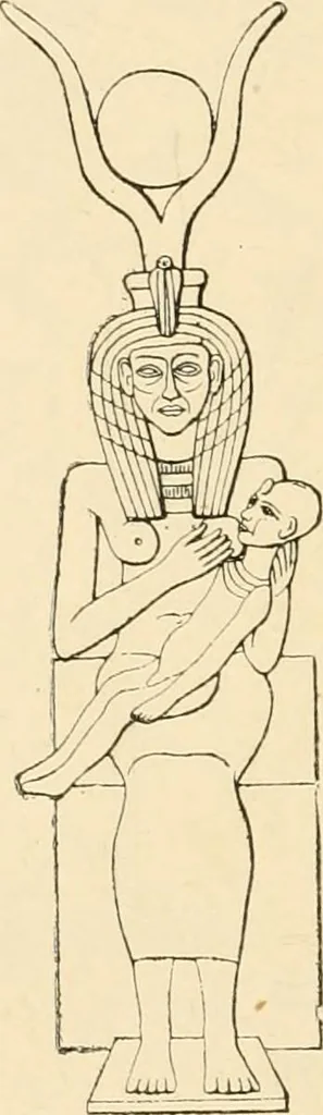 An illustration from The dawn of astronomy; a study of the temple-worship and mythology of the ancient Egyptians, 1894, leaf 312