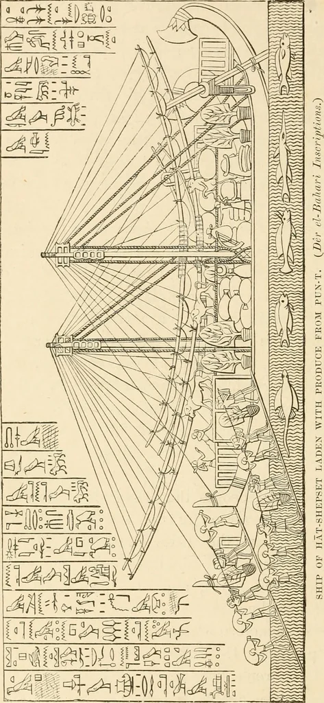 An illustration from The dawn of astronomy; a study of the temple-worship and mythology of the ancient Egyptians, 1894, leaf 366
