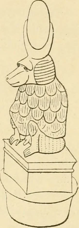 An illustration from The dawn of astronomy; a study of the temple-worship and mythology of the ancient Egyptians, 1894, leaf 369