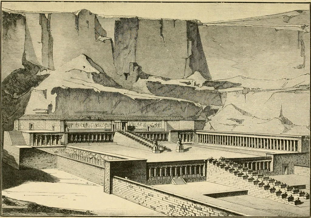 An illustration from The dawn of astronomy; a study of the temple-worship and mythology of the ancient Egyptians, 1894, leaf 37